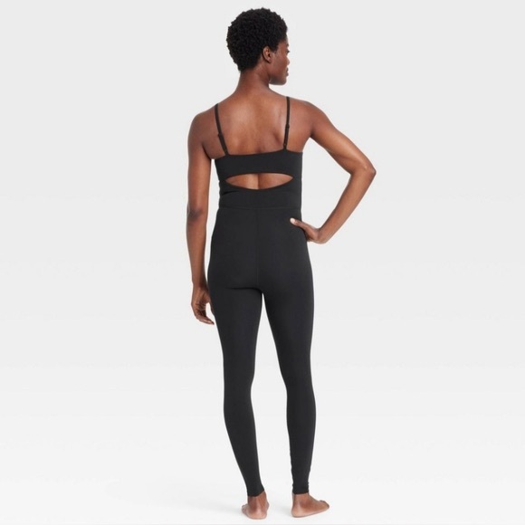 NWT ALL IN MOTION XL Women’s everyday soft active jumpsuits black sz XL ✨ - Picture 2 of 6